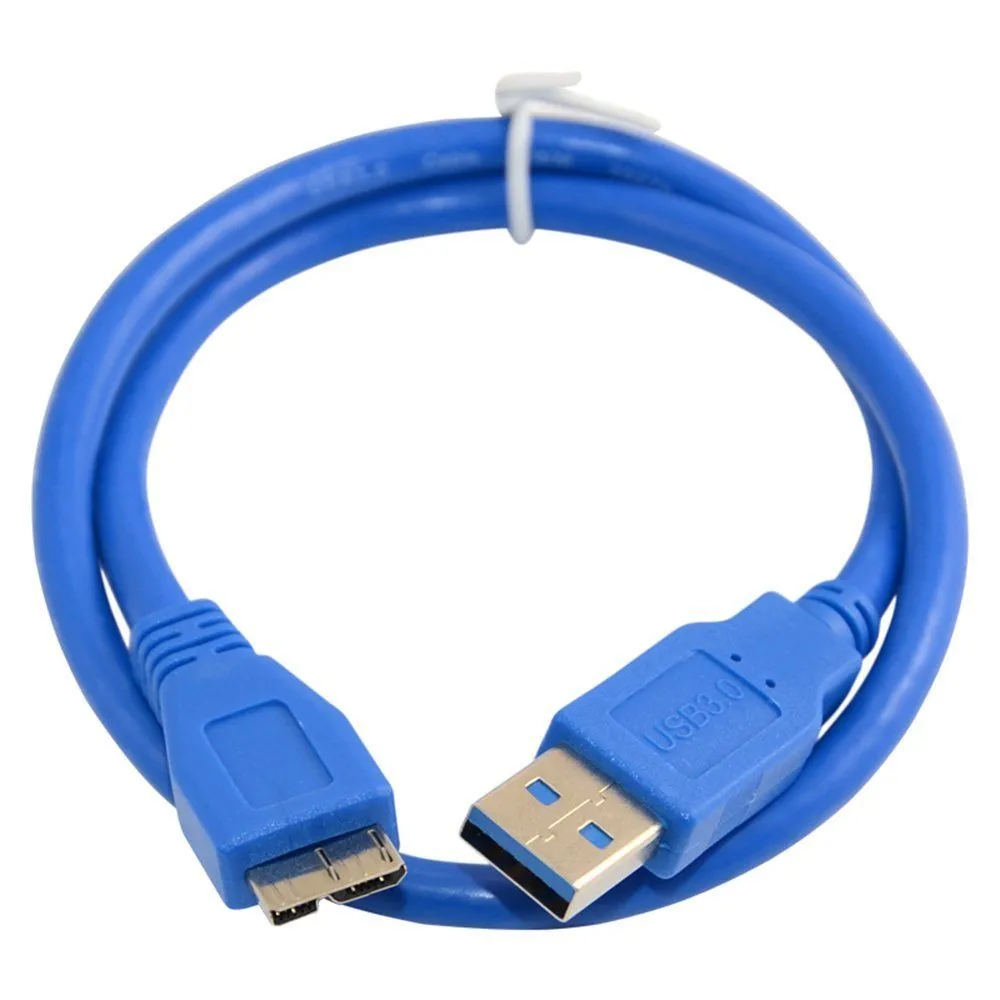 0.3m USB 3.0 Extension Cable A Male to Micro-B Adapter Converter Charger Cable Wire Cord for Mobile Hard Disk