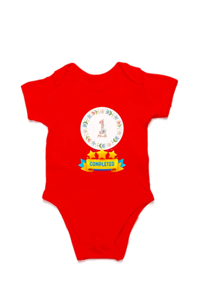 1 Month Celebration :  Cute Printed Rompers For Your Baby's Monthly Milestone