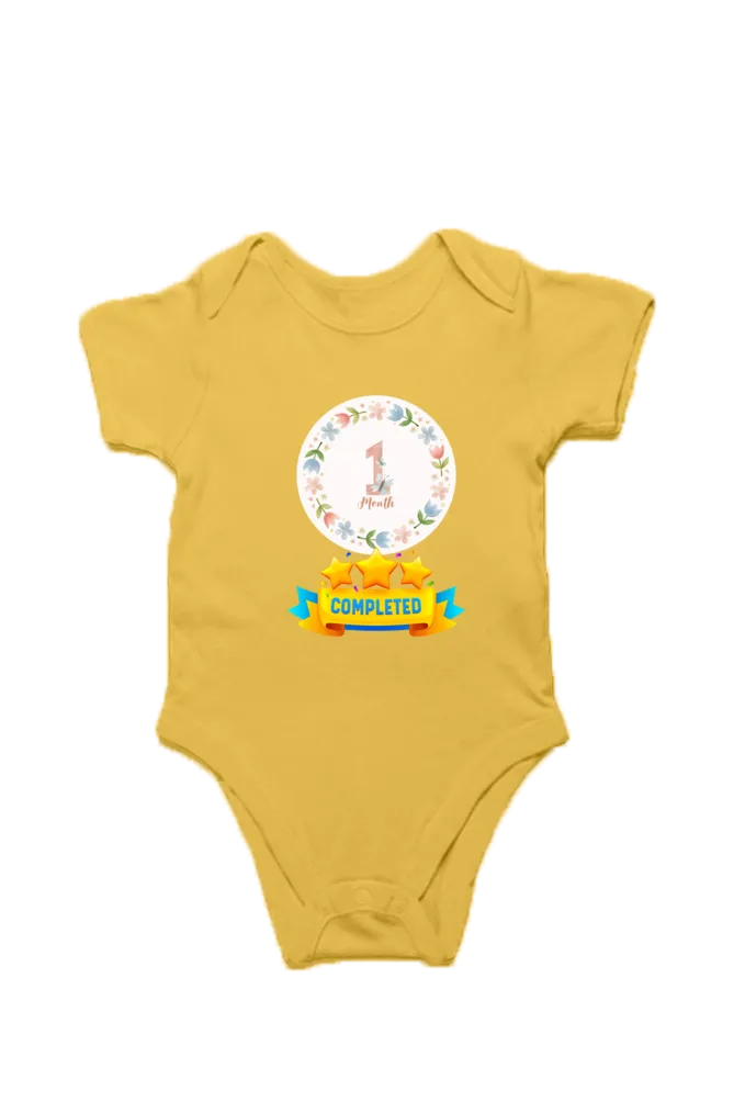 1 Month Celebration :  Cute Printed Rompers For Your Baby's Monthly Milestone