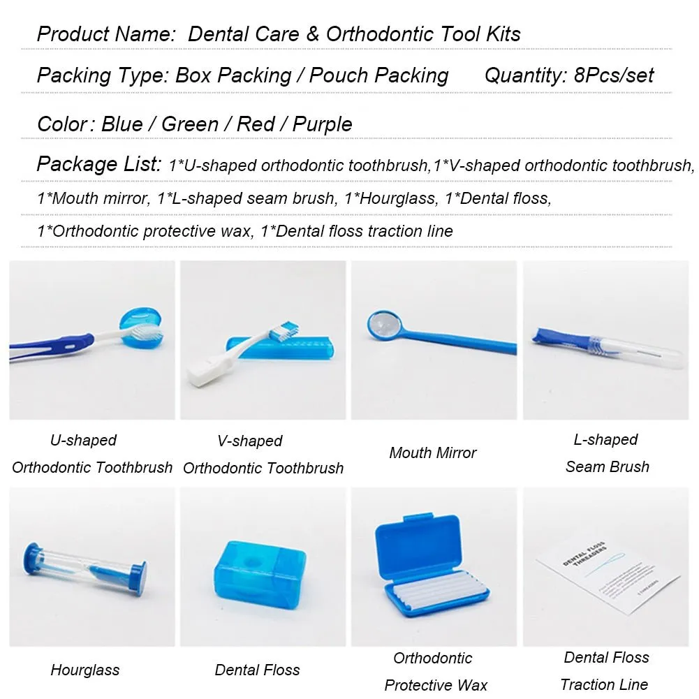 1 Set Oral Care Tool Kit