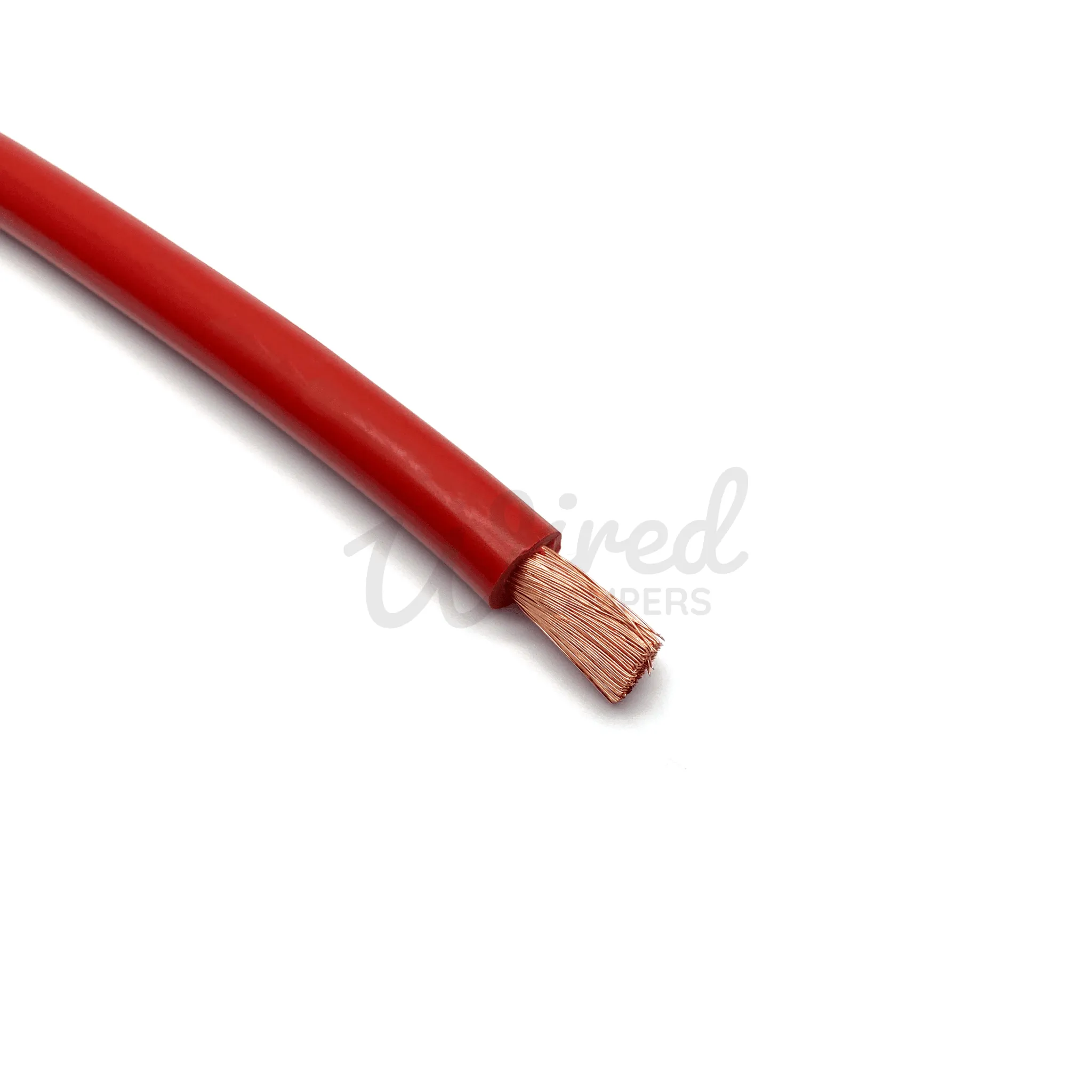 1M/3M/5M/10M - 10mm² 70A Hi-Flex Battery/Welding/Inverter Flexible Cable - Red Positive