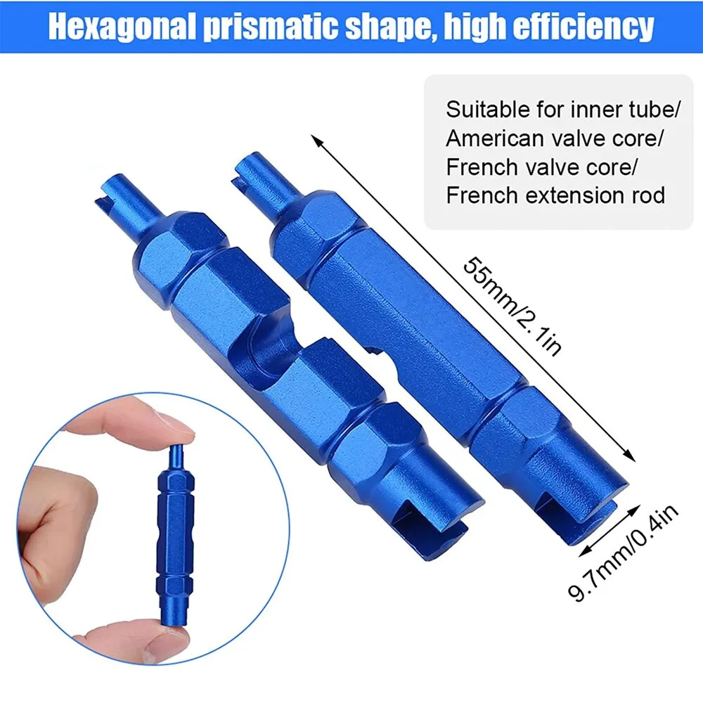 1Pcs Valve Core Remover Tool Presta Schrader Tire Valve Repair Tool for Bicycle, Cars, SUV, Bike, Motorcycles Tyre