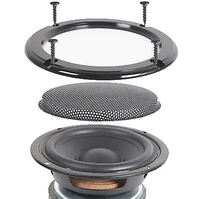 2 pcs 8 inch Stereo electroacoustic horn grille, car speaker decoration ring AZ11811