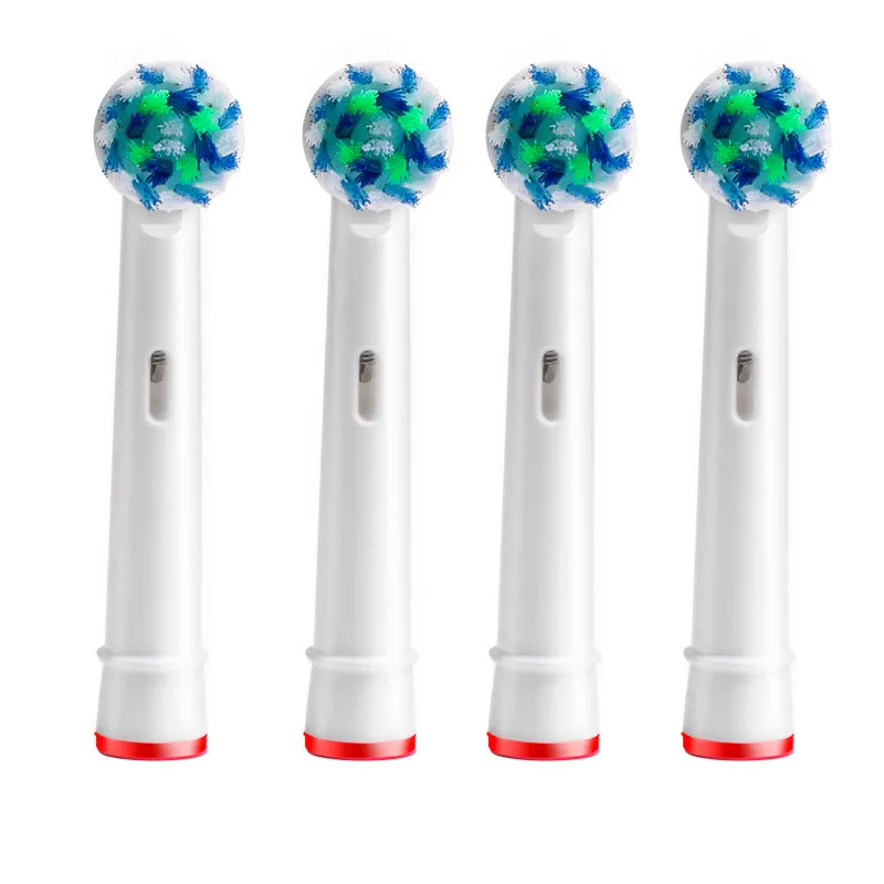 2 x 4pc Replacement Electric Toothbrush Heads Compatible for Oral B