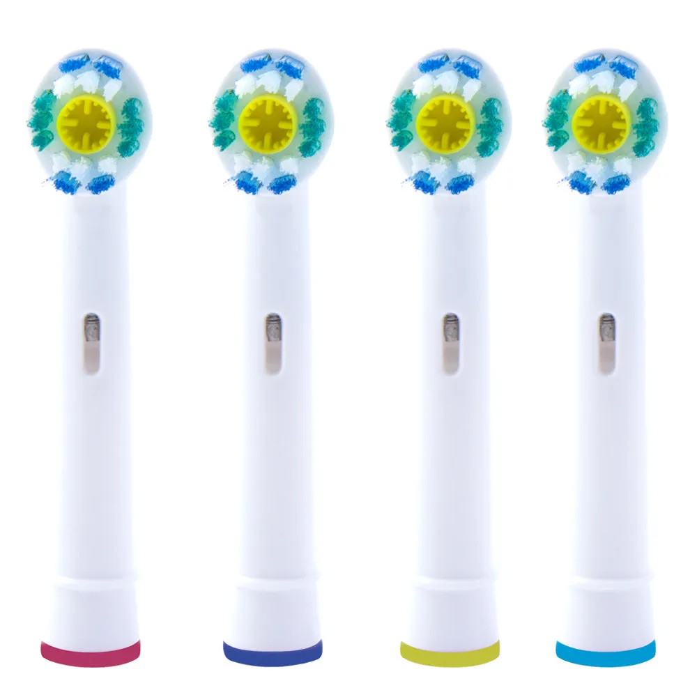 2 x 4pc Replacement Electric Toothbrush Heads Compatible for Oral B