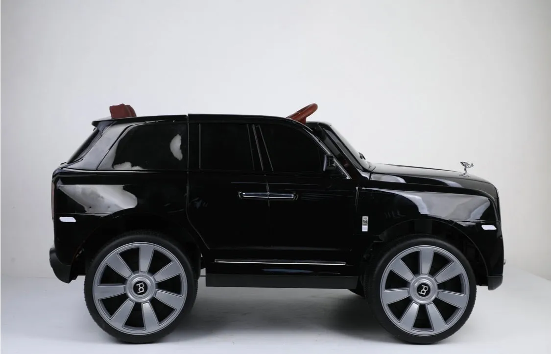 2025 Rolls Royce Style SUV | 12V | 4x4 Ride-On | Upgraded Small 2 Seater | Leather Seats | Rubber Tires | Remote