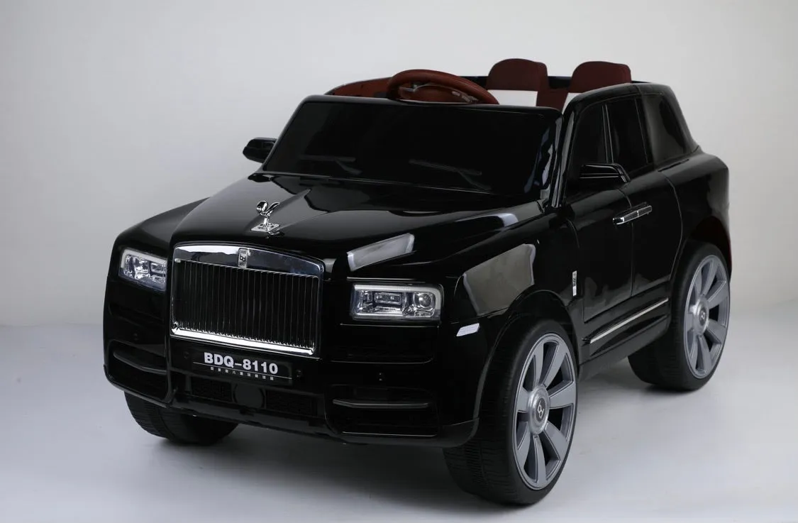 2025 Rolls Royce Style SUV | 12V | 4x4 Ride-On | Upgraded Small 2 Seater | Leather Seats | Rubber Tires | Remote