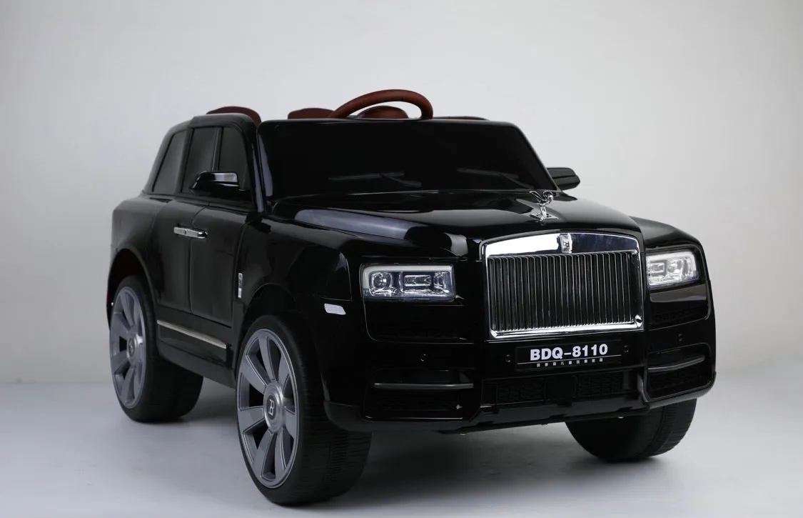 2025 Rolls Royce Style SUV | 12V | 4x4 Ride-On | Upgraded Small 2 Seater | Leather Seats | Rubber Tires | Remote