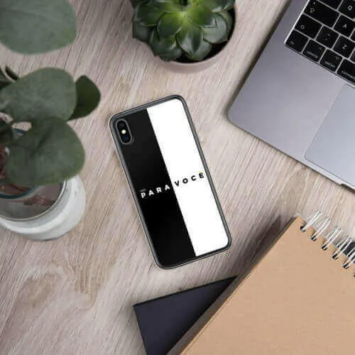 2882Tech™ Black   White Para Você BPA Free iPhone Case