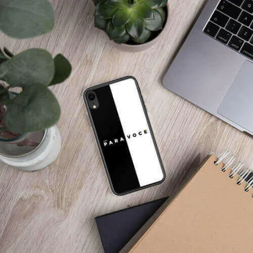 2882Tech™ Black   White Para Você BPA Free iPhone Case