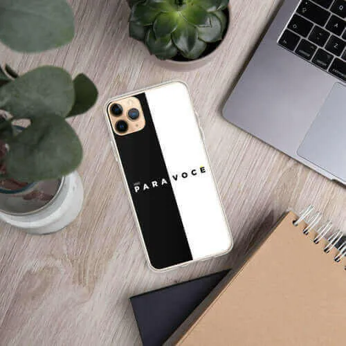 2882Tech™ Black   White Para Você BPA Free iPhone Case