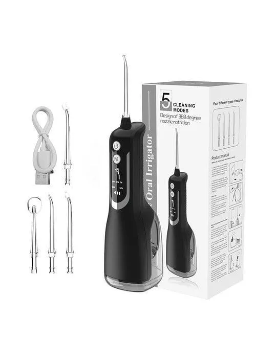 330ml Portable Oral Irrigator Dental Rechargeable Water Flosser 5