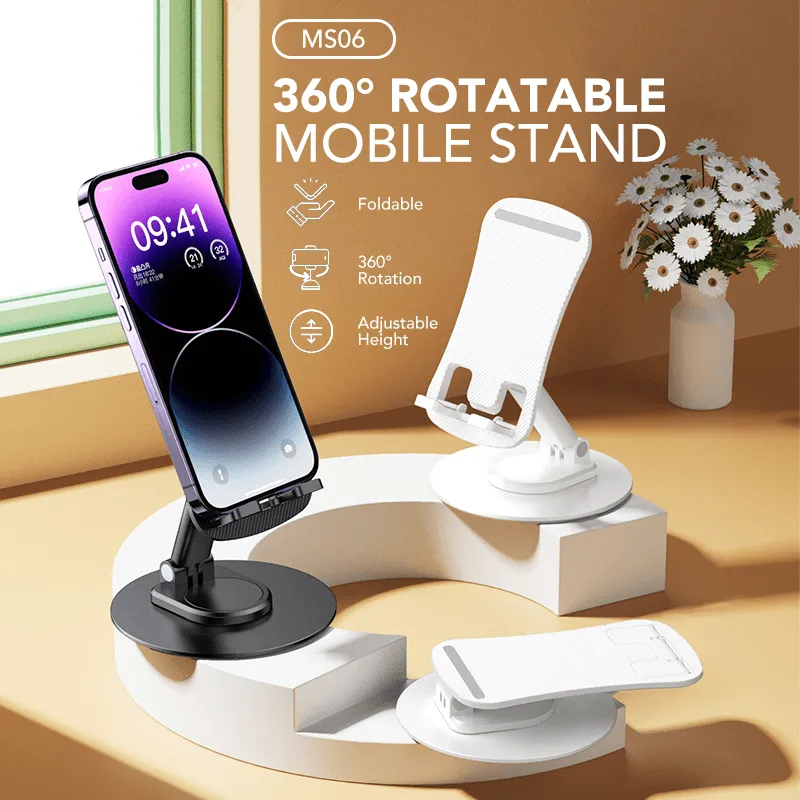 360° Rotatable Mobile & Tablet Stand