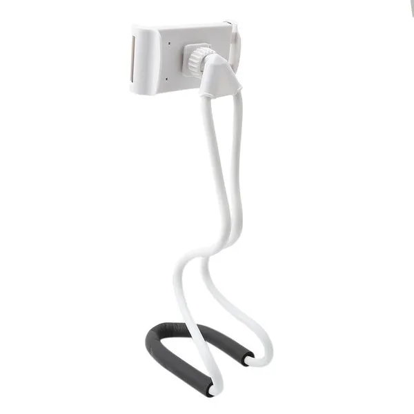 360 Rotation Neck Hanging Flexible Cell Mobile Mount Stand Lazy Bracket Neck Phone