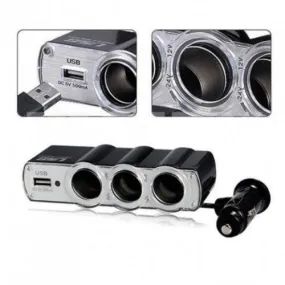 3in1 Car Socket