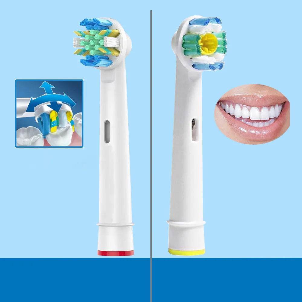 5pcs Clean Brush Heads for Oral B-5 Type Mix Pack