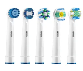 5pcs Clean Brush Heads for Oral B-5 Type Mix Pack