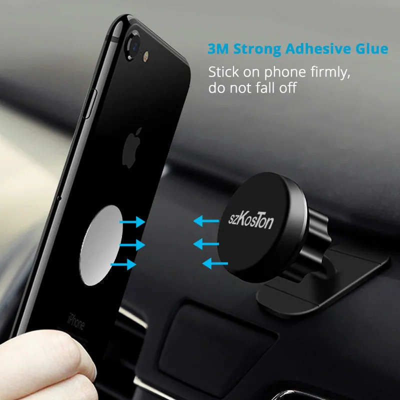 5pcs/1pc/lot Metal Plate Disk For Magnet Car Phone Holder iron Sheet Sticker For Magnetic Mobile Phone Holder Car Stand Mount