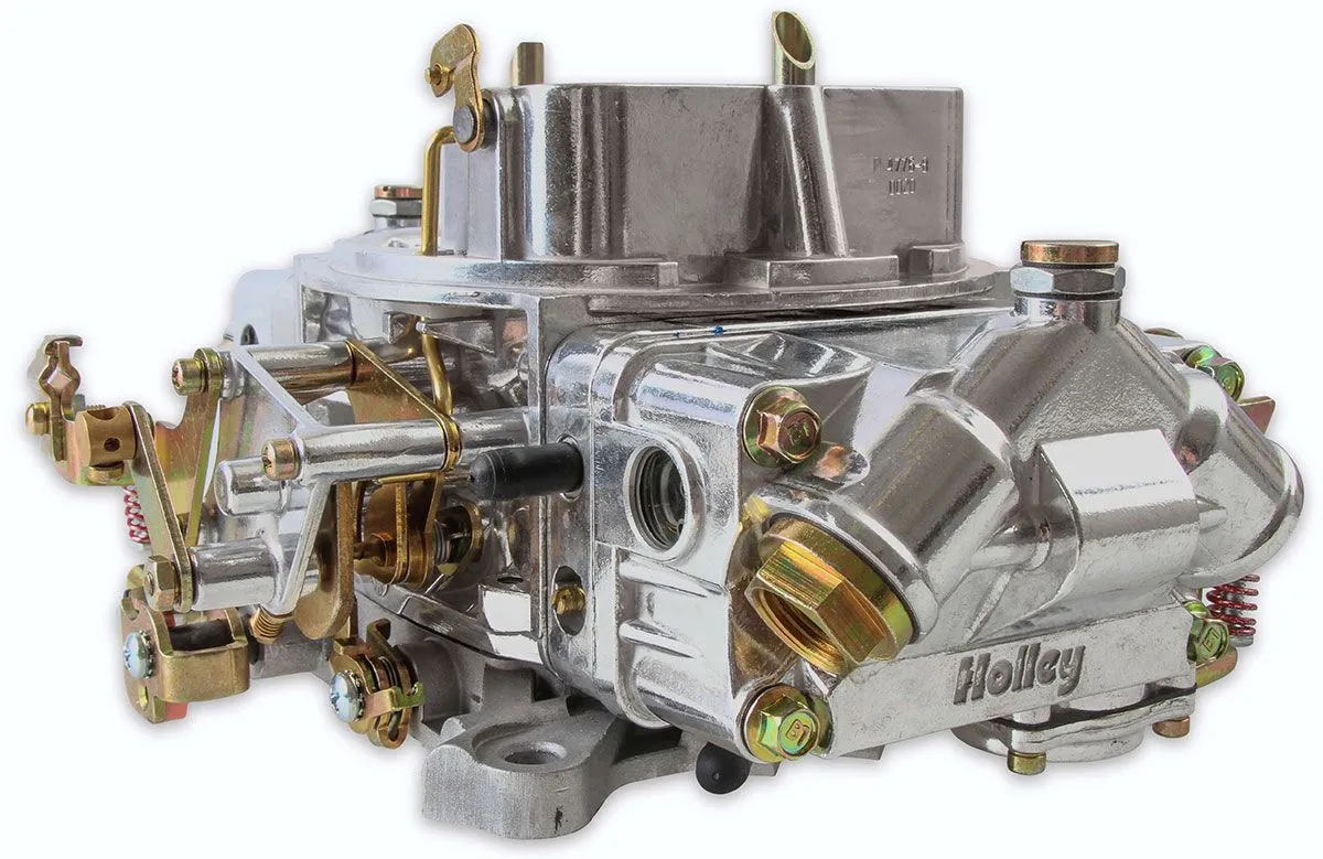 750 CFM 4-Barrel Street/Strip Carburettor - Shiny Finish HO0-4779S