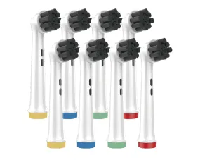 8Pcs Brush Heads for Oral B - Bamboo Charcoal