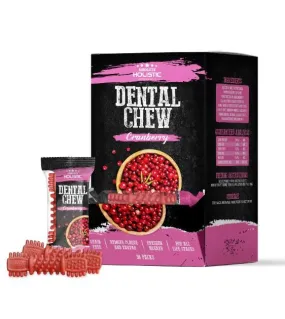 Absolute Holistic Dental Dog Chews (Cranberry)