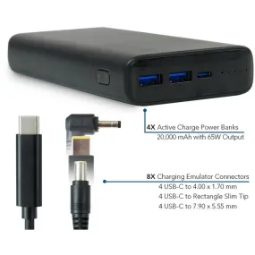 Adapt4 Active Charge Upgrade With Lenovo Connectors - 4X Active Charge Power Ban