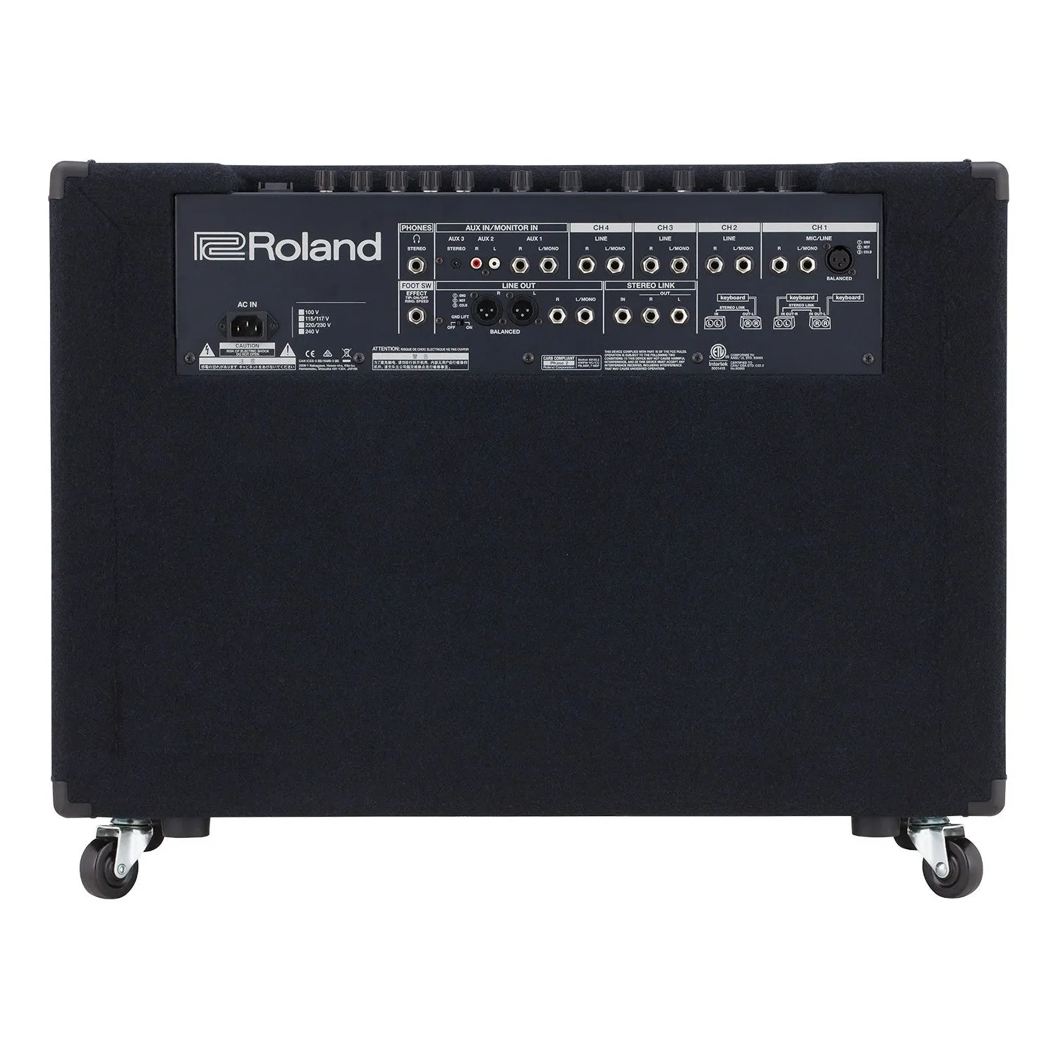 Amplifier Roland KC-990 Stereo Mixing Keyboard Amplifier, Combo 320W