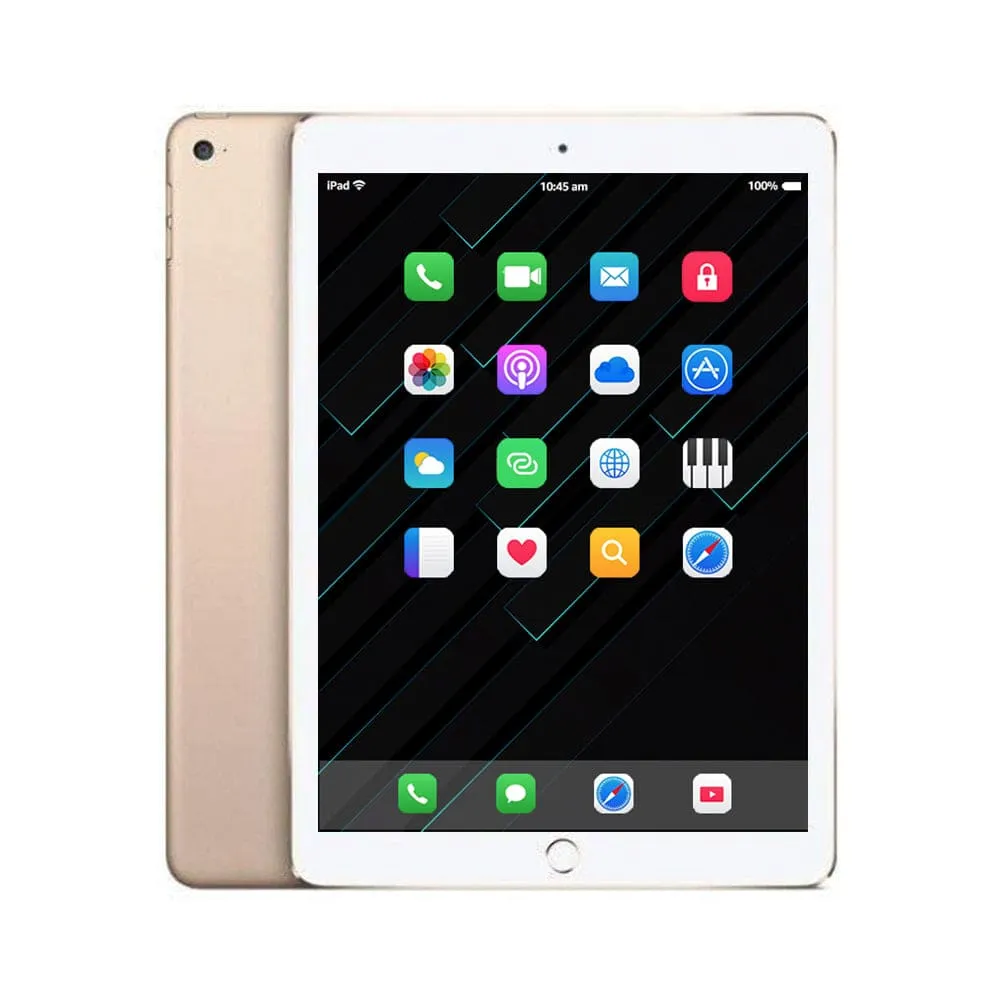 Apple iPad Air 2 16GB / 32GB / 64 GB / 128GB - (Refurbished - Good Condition)