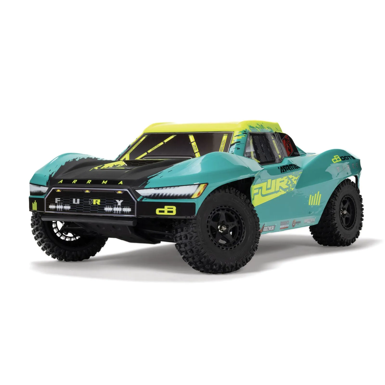 ARRMA 1/10 FURY 223S DSC 2WD RTR Brushless Short Course Truck (ARA3521T)