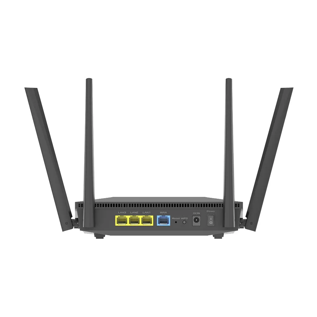 Asus RT-AX52 AX1800 Dual Band WiFi 6 Extendable Router | Parental Control Scheduling | AiMesh