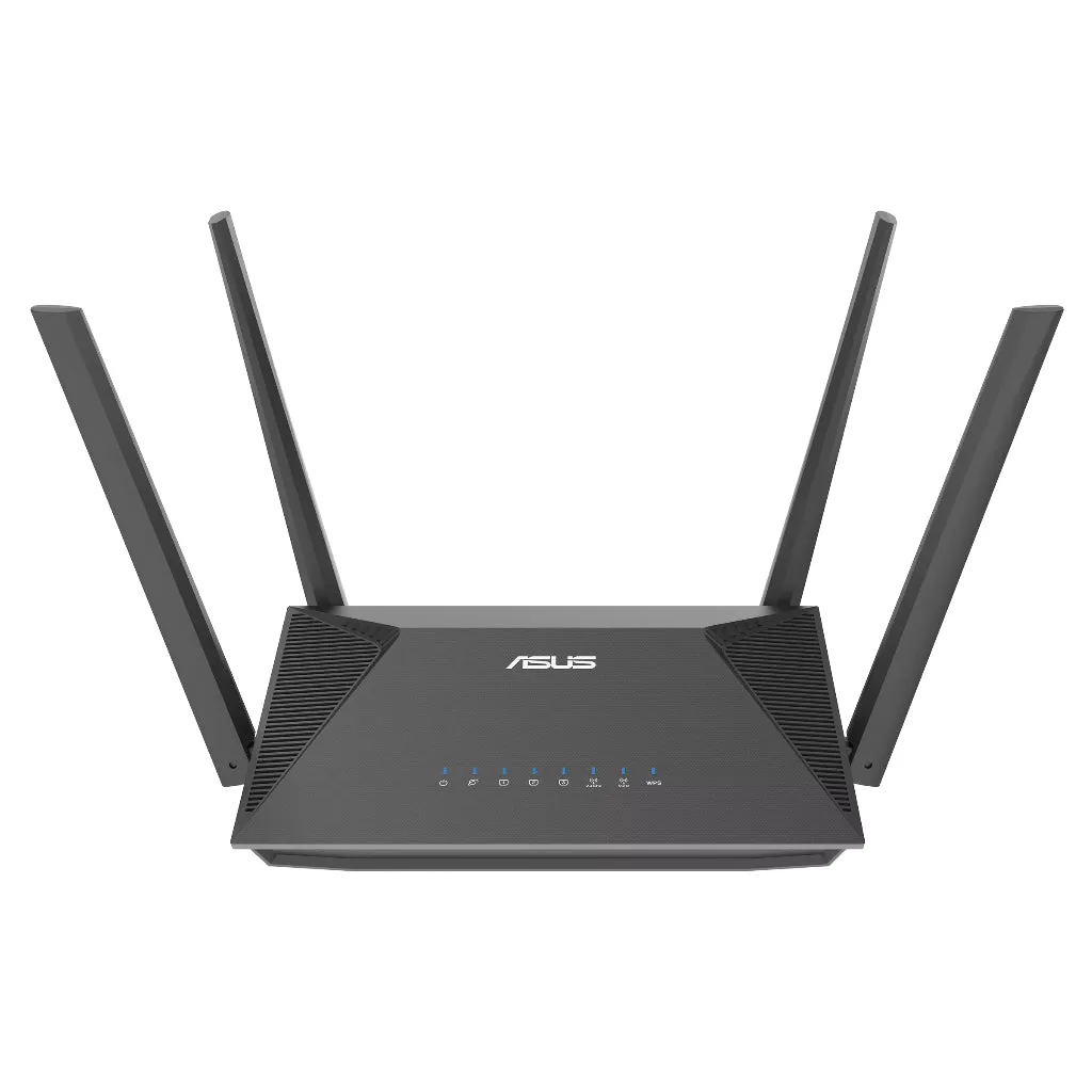 Asus RT-AX52 AX1800 Dual Band WiFi 6 Extendable Router | Parental Control Scheduling | AiMesh