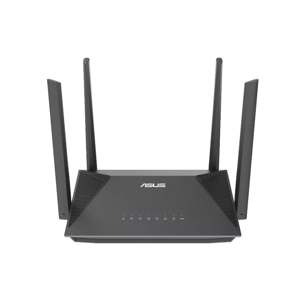 Asus RT-AX52 AX1800 Dual Band WiFi 6 Extendable Router | Parental Control Scheduling | AiMesh