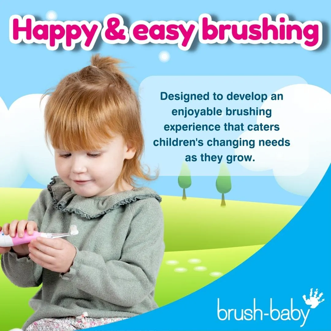 BabySonic® Blue Electric Toothbrush for Toddlers (Pack of 2)