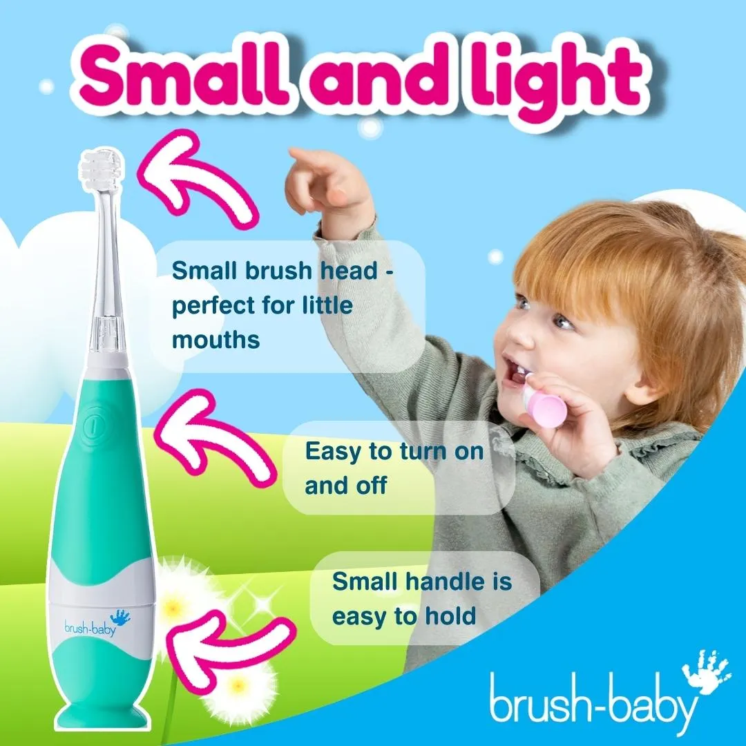 BabySonic® Blue Electric Toothbrush for Toddlers (Pack of 2)