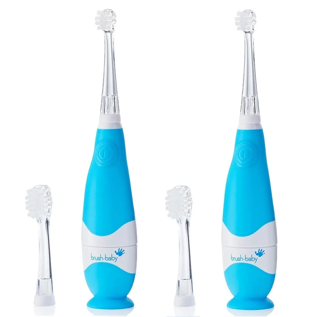 BabySonic® Blue Electric Toothbrush for Toddlers (Pack of 2)