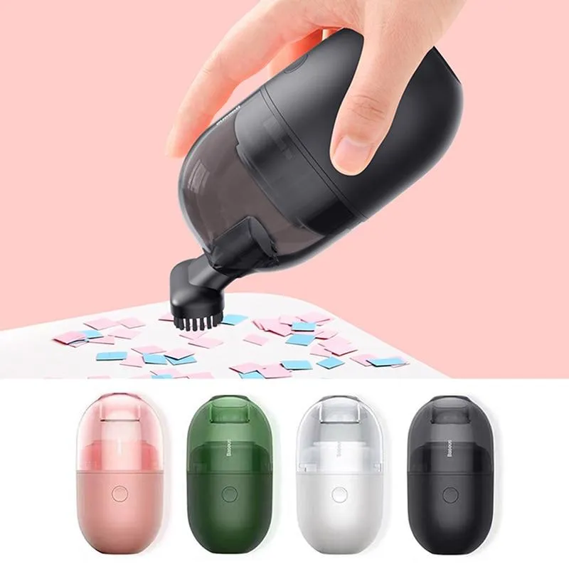 Baseus C2 Vacuum Cleaner Handheld Desktop Mini Vacuum Cleaner Protable Cleaner For PC Laptop Keyboard Home desk cheaning