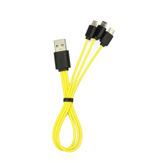 Battery Multifunctional 4-for-1 Data Cable Charging Cable Android Data Cable Micro USB Interface Charging Cable