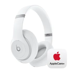 Beats Studio Pro - Bluetooth Noise Cancelling Headphones with 20W Power Adapter - Matte White