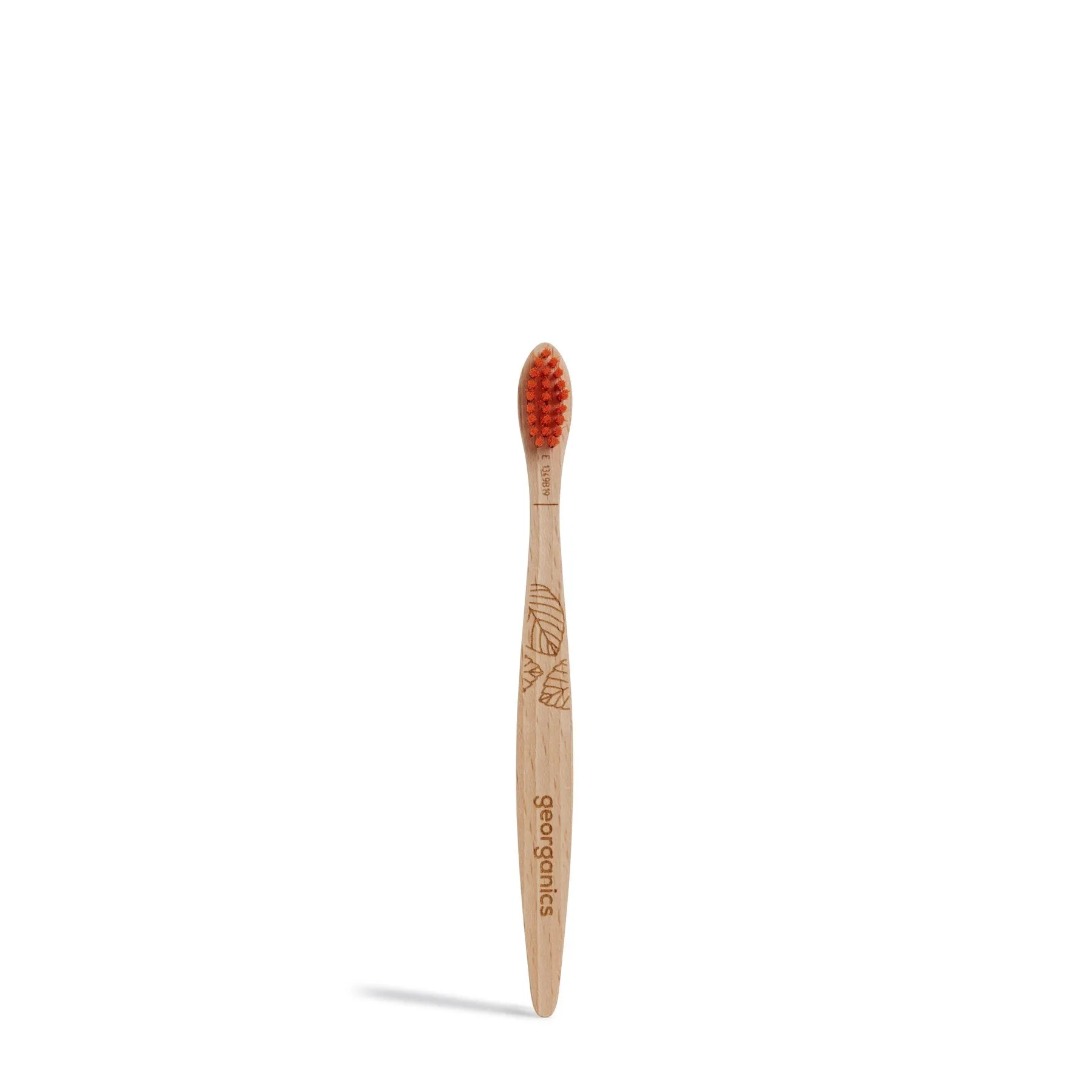 Beechwood Toothbrush, Children Toothbrush, Soft Bristles, Georganics