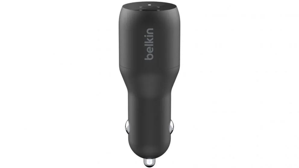 Belkin BoostCharge 36W Dual-Port USBC Car Charger