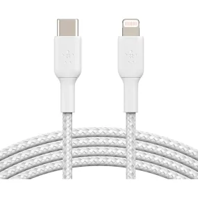 Belkin Braided USB-C to Lightning Cable 1 Metre