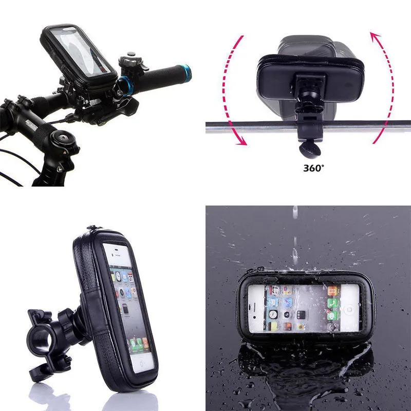 Bike Waterproof Pouch Bag Phone Holder As-50493