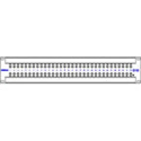 Bittree 422A32 64-Port 2x32 RS422 Active Data Patchbay