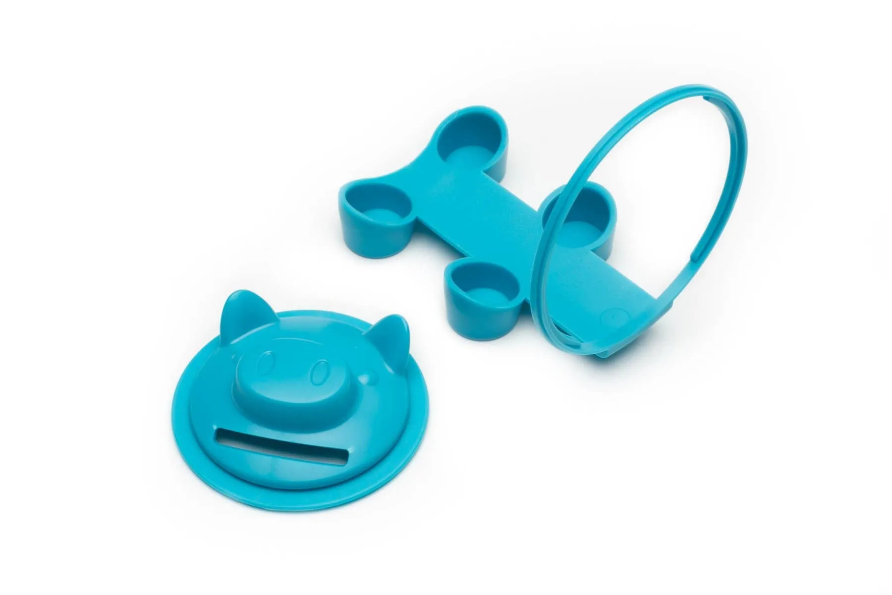 Blue Piggy Bank Lid