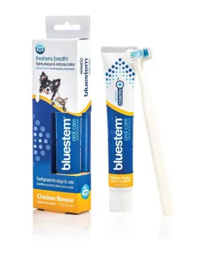 BLUESTEM ORAL CARE: TOOTHBRUSH & TOOTHPASTE PACK