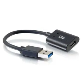 C2g Usb C To Usb Adapter - Superspeed Usb Adapter - 5Gbps - F/M - Usb Adapter - 24 Pin Usb-C (F) Reversible To Usb Type