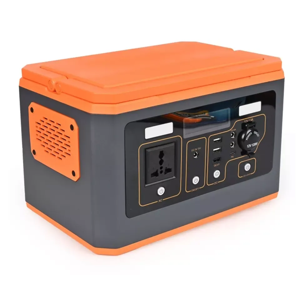 Camping Solar Electric Battery Generator Rechargeable Home Power Supply Portable Outdoor 500w Power