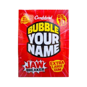 Candyland Bubble Your Name 25pc Box