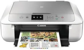 CANON 0557C062 PIXMA MG5720 Photo Printer (White/Silver)