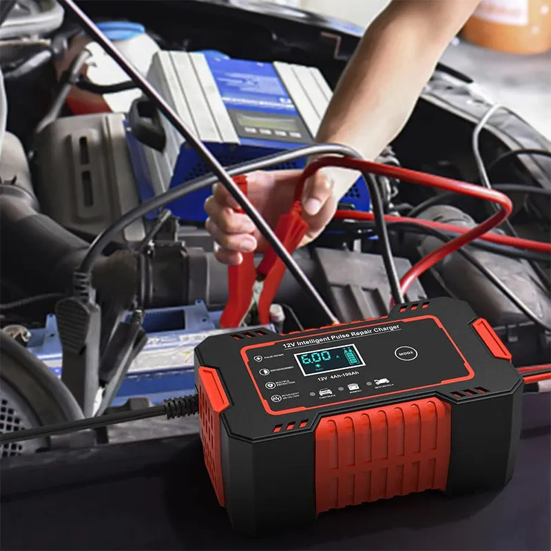 Car Battery Charger 12V 8A/24V 4A